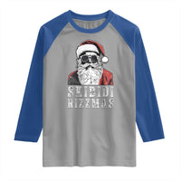 Funny Christmas Santa Raglan Shirt Skibidi Rizzmas Cool Charisma Rizz Santa Claus - Wonder Print Shop