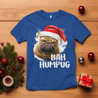 Funny Christmas Pug Dog T Shirt Bah Humpug Humbug Cute Pet - Wonder Print Shop