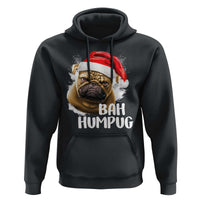 Funny Christmas Pug Dog Hoodie Bah Humpug Humbug Cute Pet