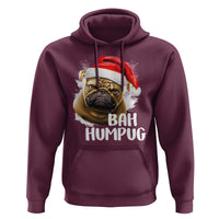 Funny Christmas Pug Dog Hoodie Bah Humpug Humbug Cute Pet