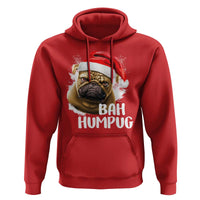 Funny Christmas Pug Dog Hoodie Bah Humpug Humbug Cute Pet