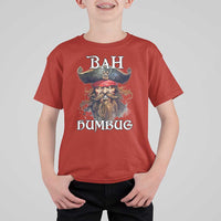 Funny Bah Humbug Christmas Pirate T Shirt For Kid - Wonder Print Shop