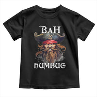 Funny Bah Humbug Christmas Pirate Toddler T Shirt