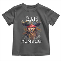Funny Bah Humbug Christmas Pirate Toddler T Shirt