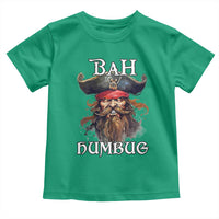 Funny Bah Humbug Christmas Pirate Toddler T Shirt