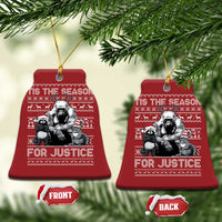 Tis The Season For Justice Christmas Ornament Harambe Peanut Fred Xmas - Wonder Print Shop