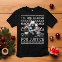 Tis The Season For Justice T Shirt Harambe Peanut Fred Christmas - Wonder Print Shop