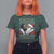 Funny I Saw Diddy Kissing Santa Claus Christmas Mistletoe T Shirt For Women - Wonder Print Shop