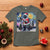Funny Christmas Santa Godzilla Japanese Monster Starry Night T Shirt - Wonder Print Shop