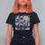 Funny Christmas Santa Godzilla Japanese Monster Starry Night T Shirt For Women - Wonder Print Shop