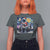 Funny Christmas Santa Godzilla Japanese Monster Starry Night T Shirt For Women - Wonder Print Shop