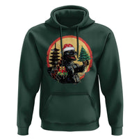 Funny Christmas Santa Godzilla Japanese Monster Hoodie
