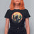 Funny Christmas Santa Godzilla Japanese Monster T Shirt For Women - Wonder Print Shop
