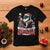 Funny Christmas Santa Godzilla T Shirt Santazilla Tower Xmas Tree - Wonder Print Shop