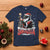 Funny Christmas Santa Godzilla T Shirt Santazilla Tower Xmas Tree - Wonder Print Shop