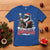Funny Christmas Santa Godzilla T Shirt Santazilla Tower Xmas Tree - Wonder Print Shop