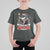Funny Christmas Santa Godzilla T Shirt For Kid Santazilla Tower Xmas Tree - Wonder Print Shop