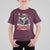 Funny Christmas Santa Godzilla T Shirt For Kid Santazilla Tower Xmas Tree - Wonder Print Shop