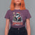 Funny Christmas Santa Godzilla T Shirt For Women Santazilla Tower Xmas Tree - Wonder Print Shop