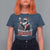 Funny Christmas Santa Godzilla T Shirt For Women Santazilla Tower Xmas Tree - Wonder Print Shop