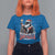 Funny Christmas Santa Godzilla T Shirt For Women Santazilla Tower Xmas Tree - Wonder Print Shop