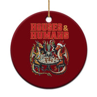 Funny Rpg Christmas Game Ceramic Ornament Houses And Humans Tabletop Game Xmas Dragon - Wonder Print Shop