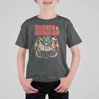 Funny Rpg Christmas Game T Shirt For Kid Houses And Humans Tabletop Game Xmas Dragon - Wonder Print Shop
