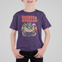 Funny Rpg Christmas Game T Shirt For Kid Houses And Humans Tabletop Game Xmas Dragon - Wonder Print Shop
