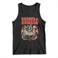 Funny Rpg Christmas Game Tank Top Houses And Humans Tabletop Game Xmas Dragon - Wonder Print Shop