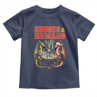 Funny Rpg Christmas Game Toddler T Shirt Houses And Humans Tabletop Game Xmas Dragon - Wonder Print Shop
