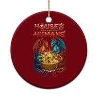 Gaming Houses and Humans Ceramic Ornament Funny Rpg Parody Gamer - Wonder Print Shop