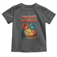 Gaming Houses and Humans Toddler T Shirt Funny Rpg Parody Gamer - Wonder Print Shop