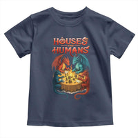 Gaming Houses and Humans Toddler T Shirt Funny Rpg Parody Gamer - Wonder Print Shop