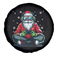 Funny Christmas Gamer Santa Claus Game Controller Spare Tire Cover - Wonder Print Shop