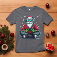 Funny Christmas Gamer Santa Claus Game Controller T Shirt - Wonder Print Shop