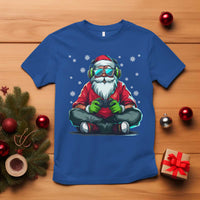 Funny Christmas Gamer Santa Claus Game Controller T Shirt - Wonder Print Shop