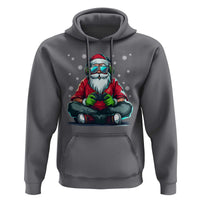 Funny Christmas Gamer Santa Claus Game Controller Hoodie - Wonder Print Shop