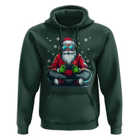 Funny Christmas Gamer Santa Claus Game Controller Hoodie - Wonder Print Shop