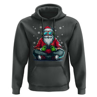 Funny Christmas Gamer Santa Claus Game Controller Hoodie - Wonder Print Shop