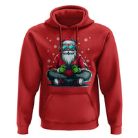 Funny Christmas Gamer Santa Claus Game Controller Hoodie - Wonder Print Shop