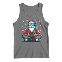 Funny Christmas Gamer Santa Claus Game Controller Tank Top - Wonder Print Shop