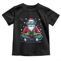 Funny Christmas Gamer Santa Claus Game Controller Toddler T Shirt - Wonder Print Shop