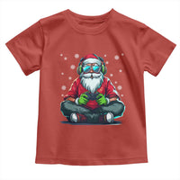 Funny Christmas Gamer Santa Claus Game Controller Toddler T Shirt - Wonder Print Shop
