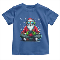 Funny Christmas Gamer Santa Claus Game Controller Toddler T Shirt - Wonder Print Shop