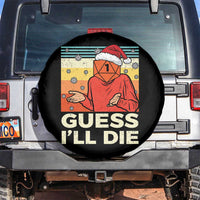 Funny Christmas Rpg Gamer Spare Tire Cover Guess l Will Die Retro Dice Santa Hat - Wonder Print Shop