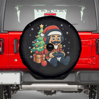 Funny Christmas Video Game Nutcracker Xmas Tree Gamer Spare Tire Cover - Wonder Print Shop