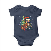 Funny Christmas Video Game Nutcracker Xmas Tree Gamer Baby Onesie - Wonder Print Shop