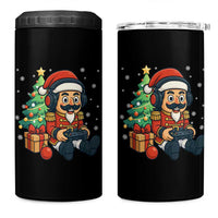 Funny Christmas Video Game Nutcracker Xmas Tree Gamer 4 in 1 Can Cooler Tumbler - Wonder Print Shop