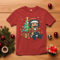Funny Christmas Video Game Nutcracker Xmas Tree Gamer T Shirt - Wonder Print Shop