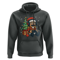Funny Christmas Video Game Nutcracker Xmas Tree Gamer Hoodie - Wonder Print Shop